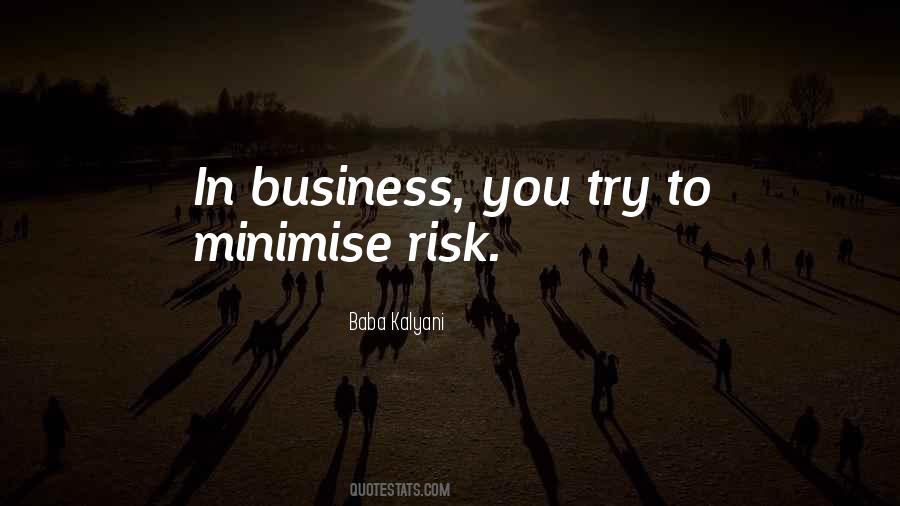 Quotes About Risk Business #112246