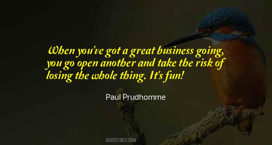 Quotes About Risk Business #1272603