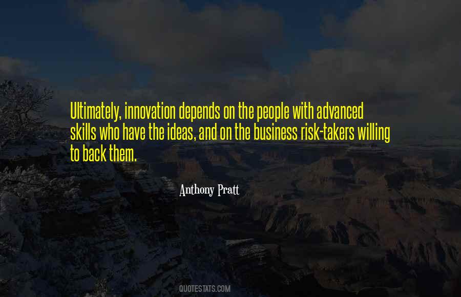Quotes About Risk Business #278175