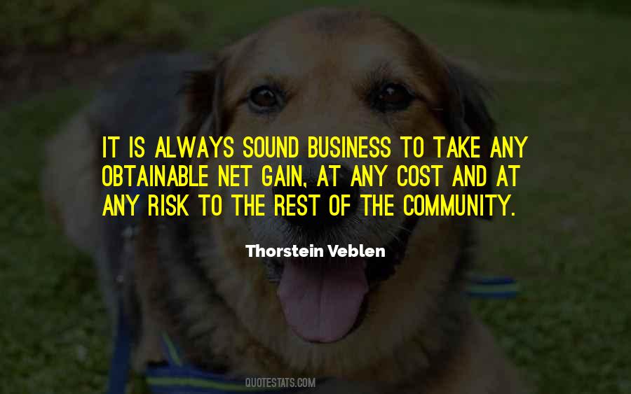 Quotes About Risk Business #59683