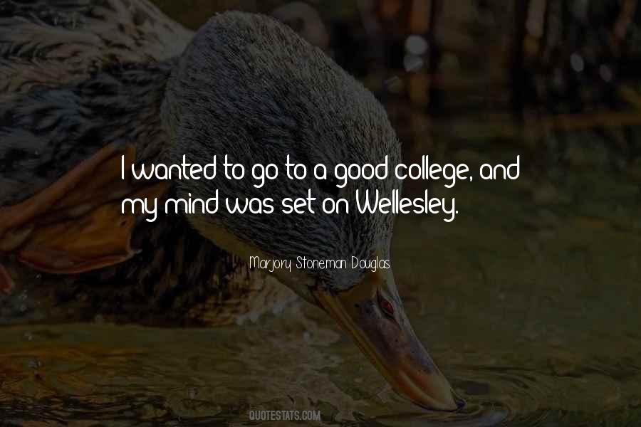 Quotes About Wellesley College #334104