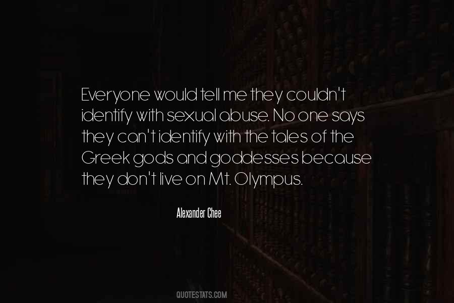 Quotes About Olympus #1514211