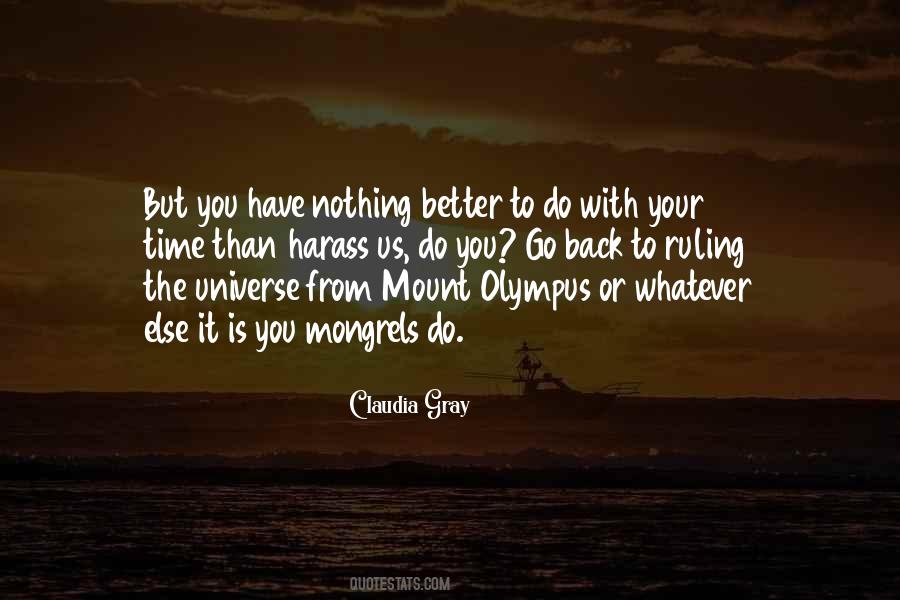 Quotes About Olympus #599919