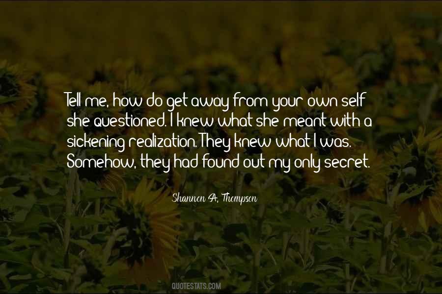 Quotes About Your Own Self #1112082