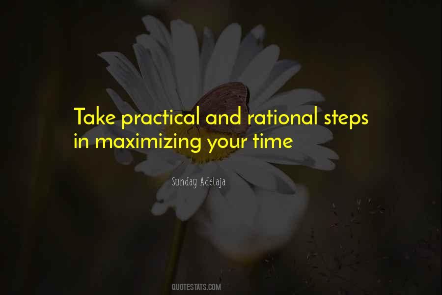 Quotes About Maximizing Time #1235874