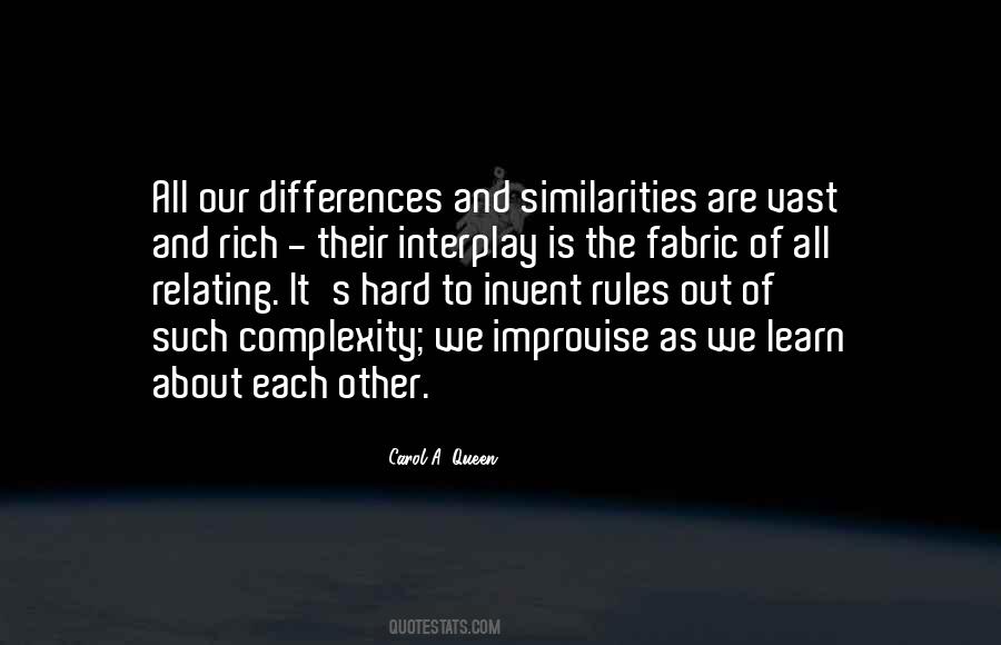 Quotes About Differences And Similarities #313266