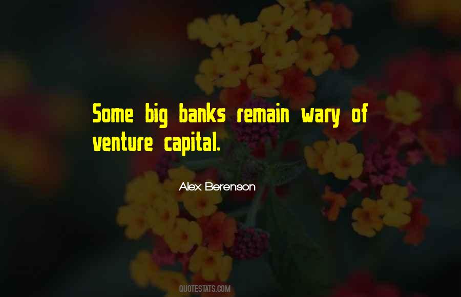 Quotes About Venture Capital #19388
