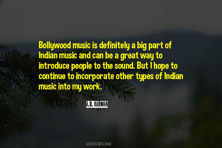 Quotes About Bollywood #1237026