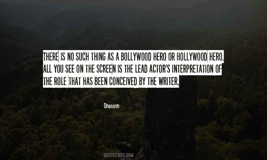 Quotes About Bollywood #479415