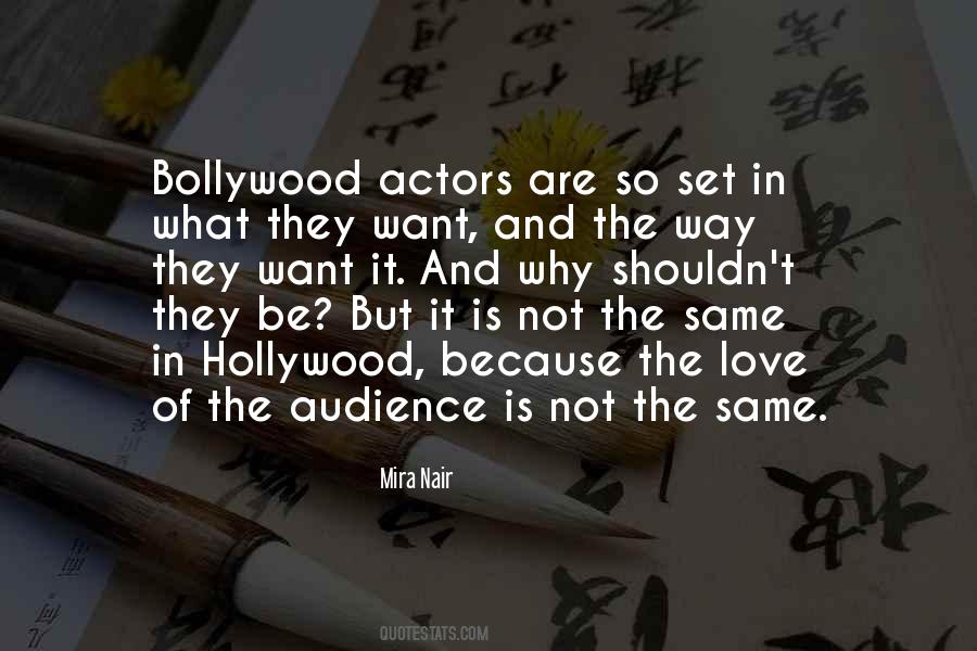 Quotes About Bollywood #545675