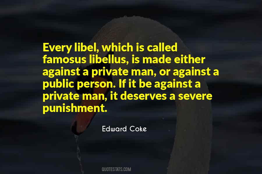 Quotes About Libel #1675698