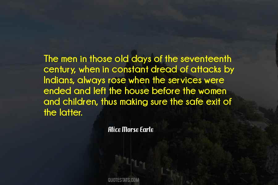 Quotes About Old Days #18736