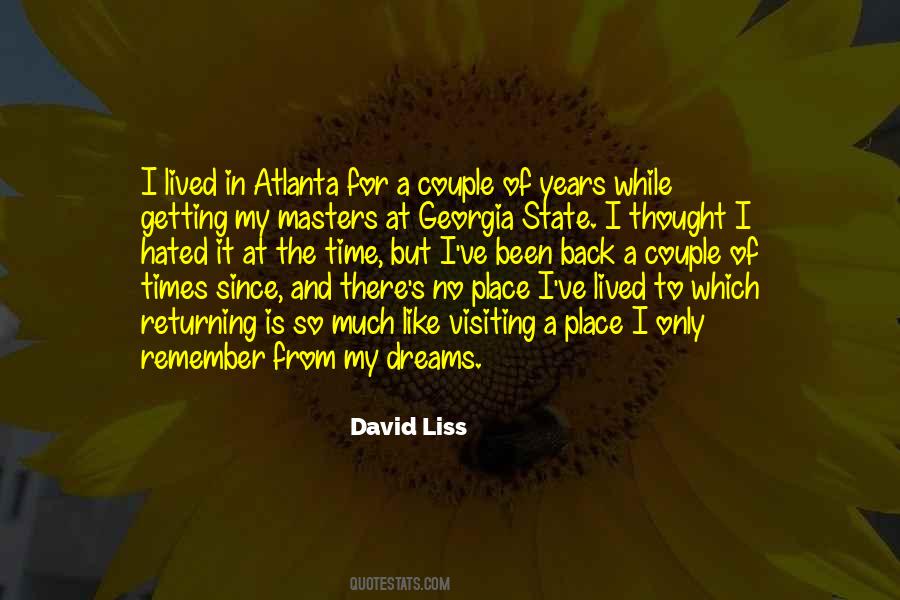 Quotes About Atlanta Georgia #628251