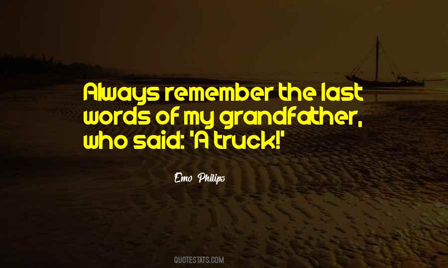 Quotes About A Truck #966313