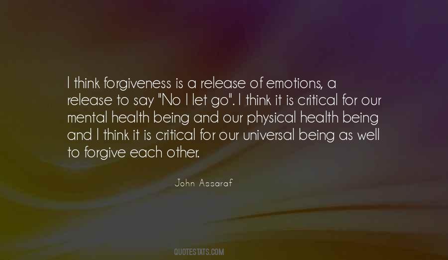 Quotes About Forgiveness And Letting Go #688051