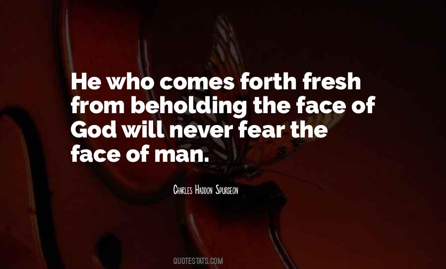 Quotes About The Face Of God #164981