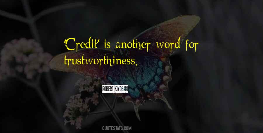 Quotes About Trustworthiness #1146385