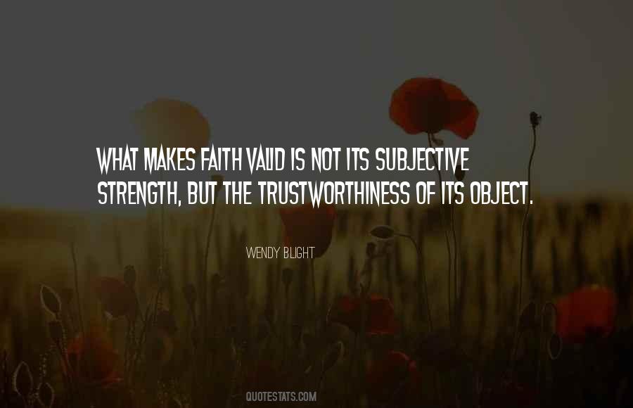 Quotes About Trustworthiness #1848444