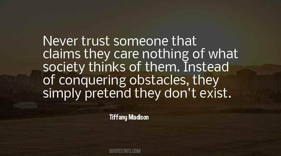 Quotes About Trustworthiness #366404