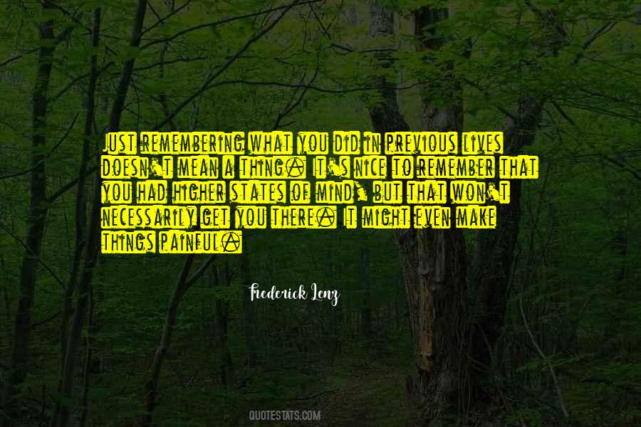 Remember What You Did Quotes #184838