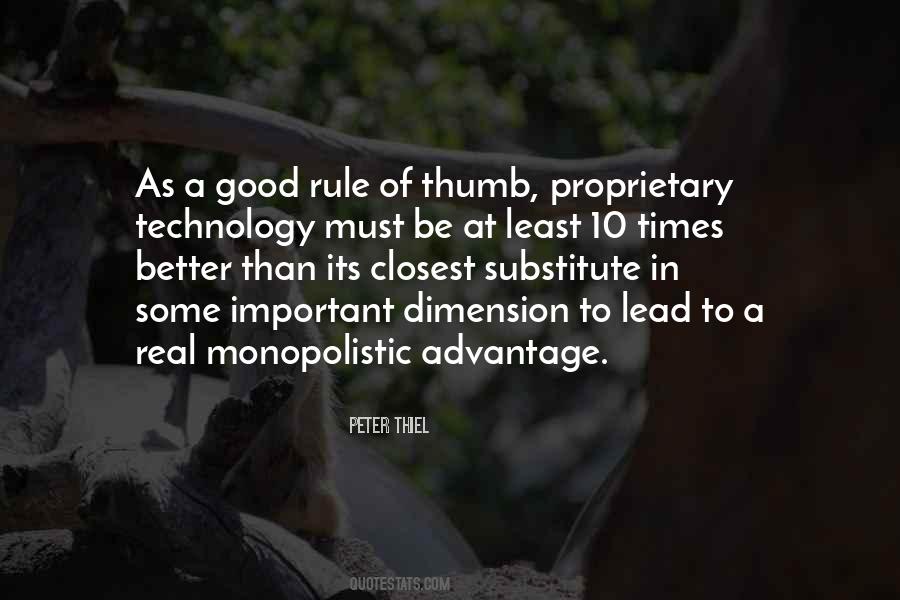 Proprietary Technology Quotes #1671181