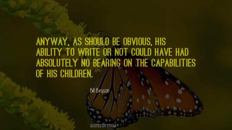 Quotes About Children's Capabilities #715318