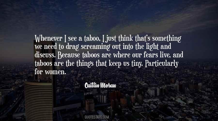 Quotes About Taboos #706841