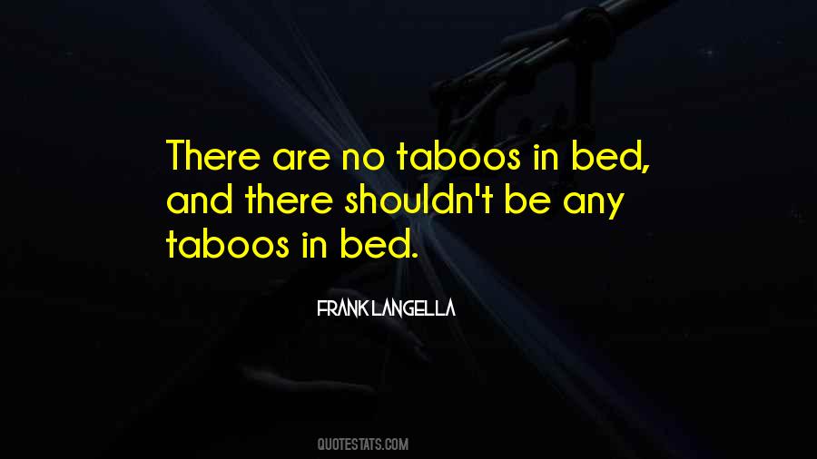 Quotes About Taboos #829118