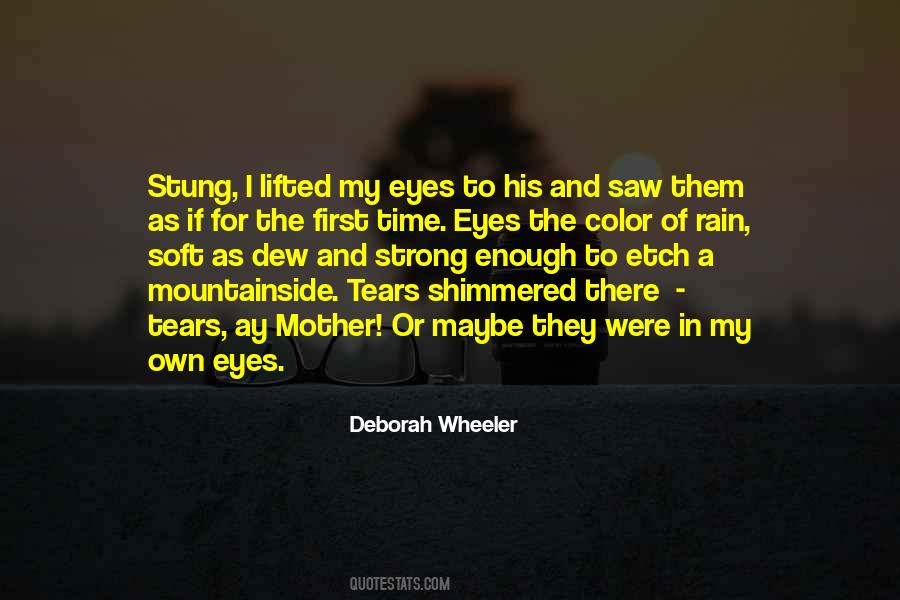 Quotes About Eyes And Tears #249741