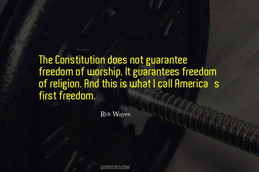 Freedom Of America Quotes #650162