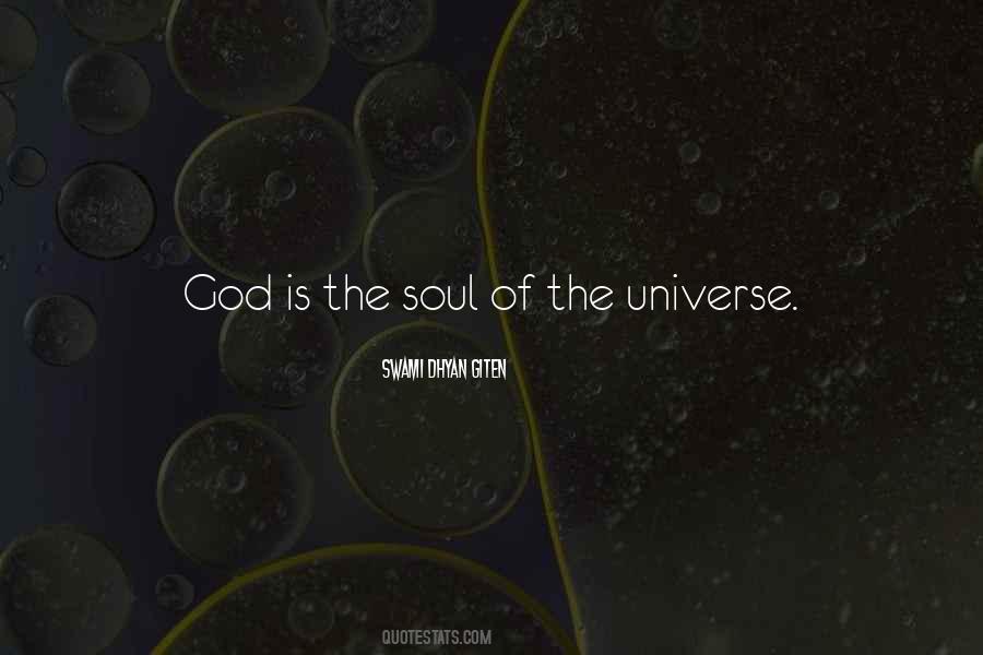 Soul Of The Universe Quotes #1726903