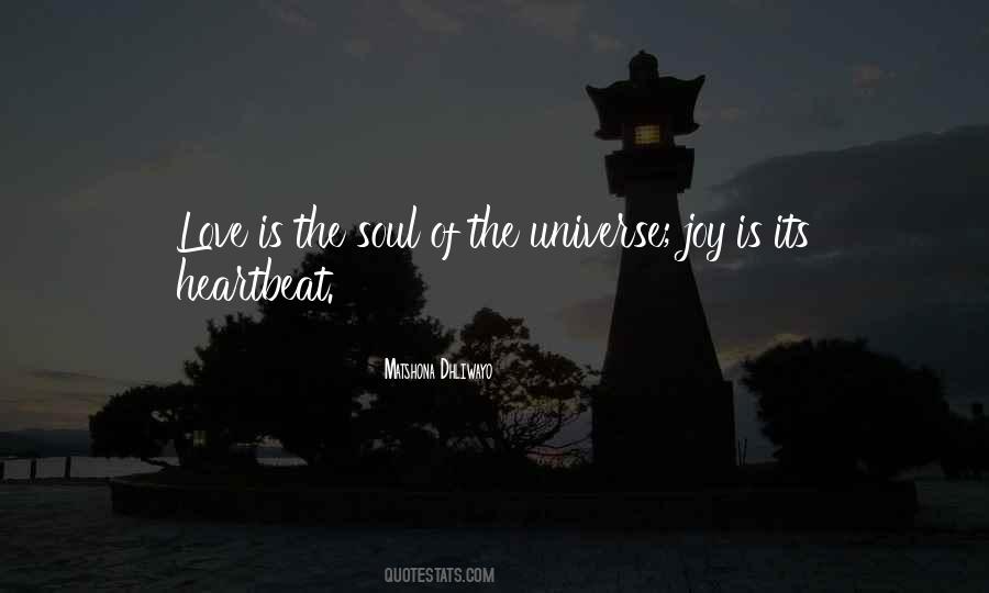 Soul Of The Universe Quotes #458759