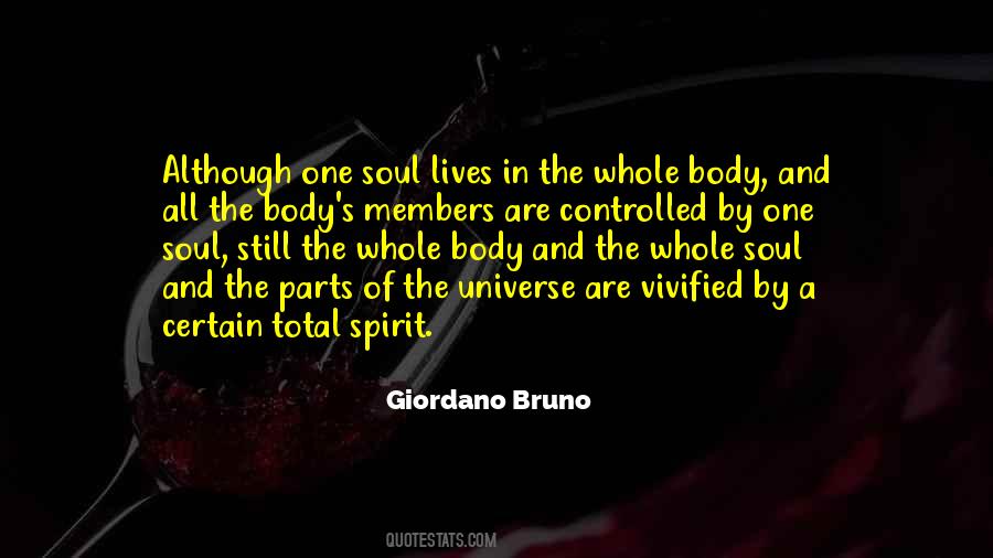 Soul Of The Universe Quotes #477140