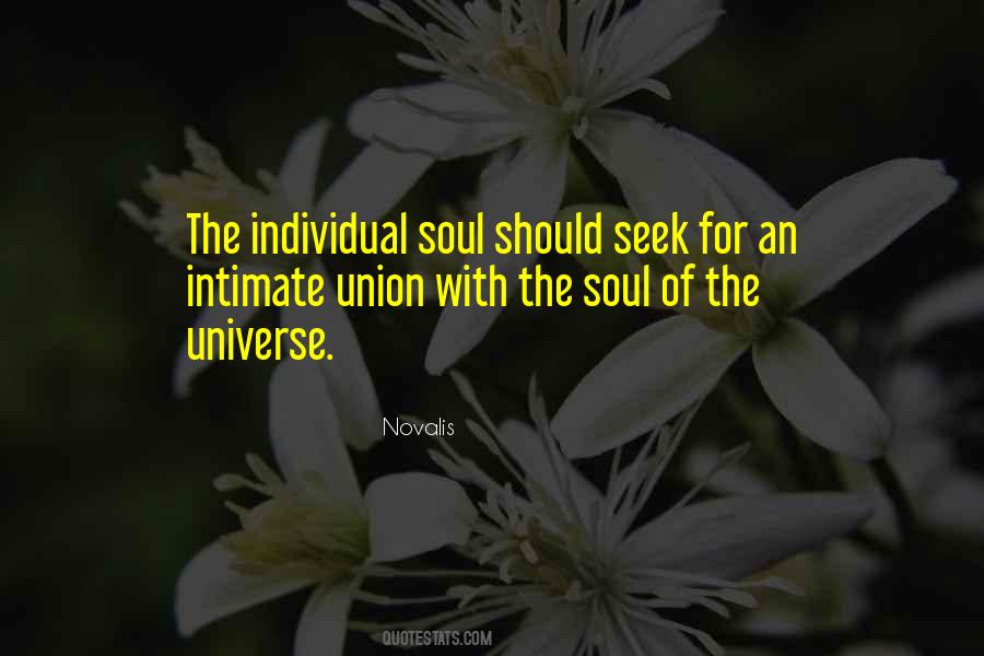 Soul Of The Universe Quotes #552994