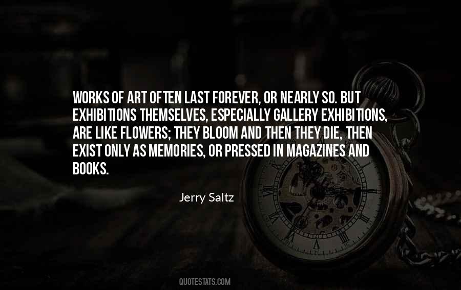 Quotes About Flowers And Memories #1361754