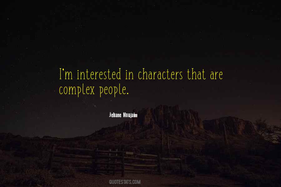 People Are Complex Quotes #659022