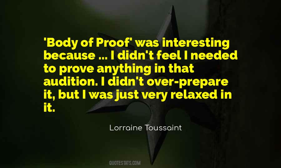 Quotes About Proof #1604765