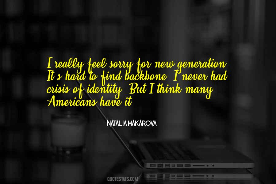 Quotes About Identity Crisis #1143226