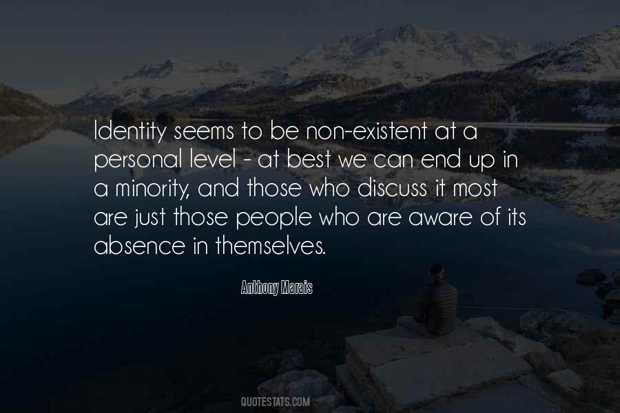 Quotes About Identity Crisis #47575