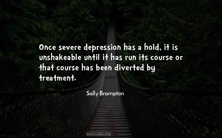 Treatment Of Depression Quotes #1405358