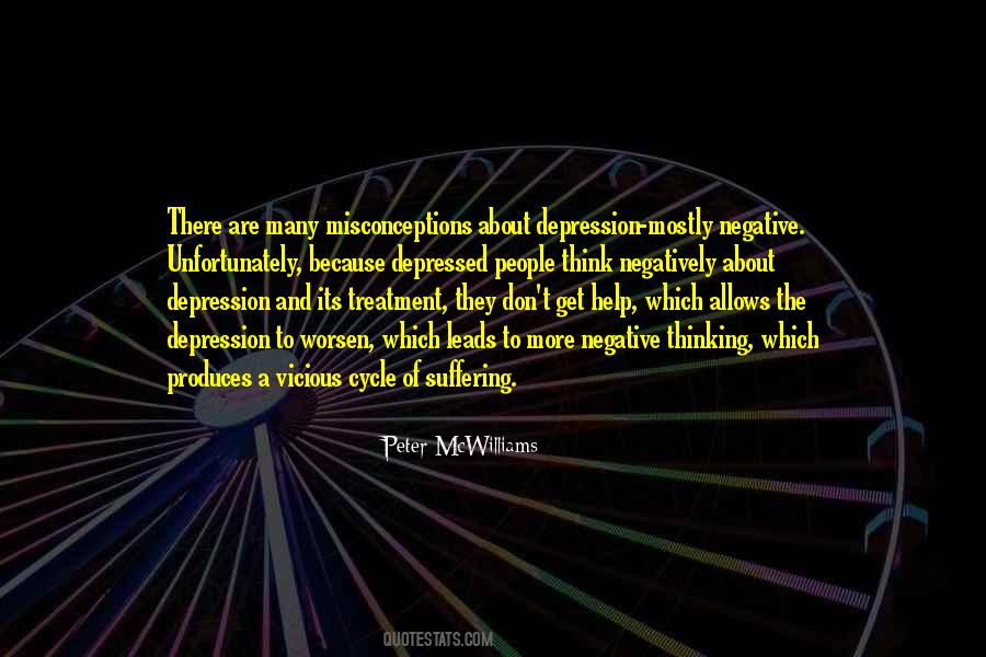 Treatment Of Depression Quotes #1415095