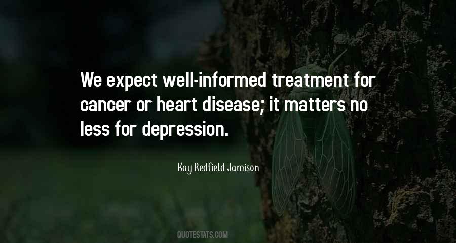 Treatment Of Depression Quotes #960692