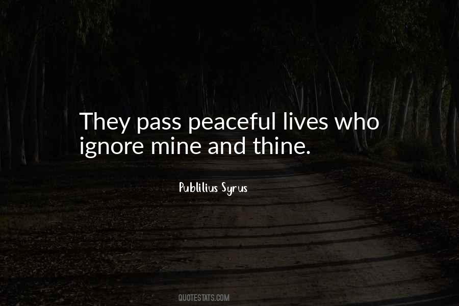 Mine And Thine Quotes #1677209