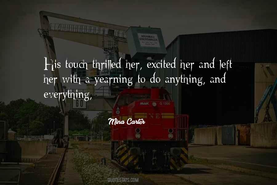 Quotes About His Touch #1155040
