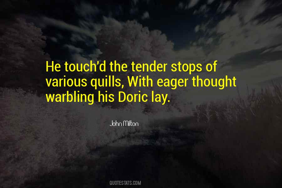 Quotes About His Touch #216663