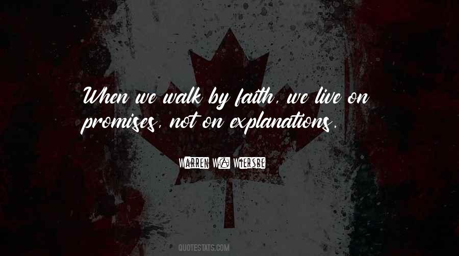 Faith Walk Quotes #14768