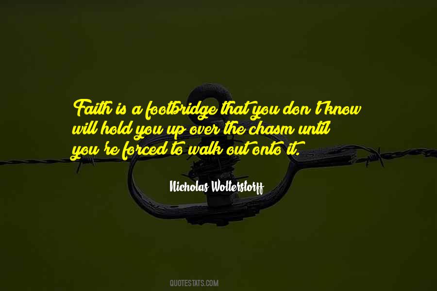 Faith Walk Quotes #743953