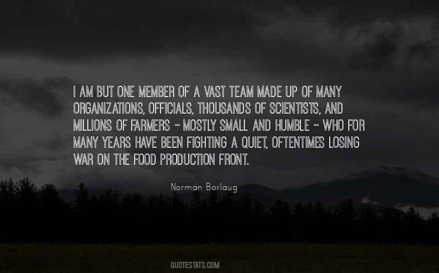 Quotes About Food Production #1377903