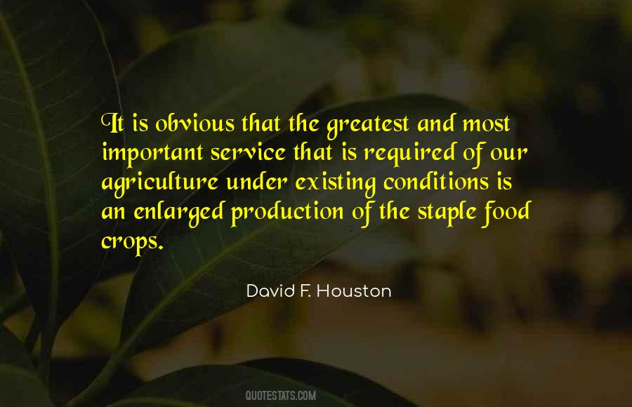 Quotes About Food Production #763796