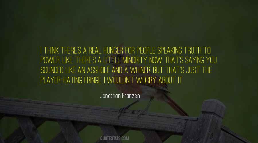 Hunger For Quotes #1206849